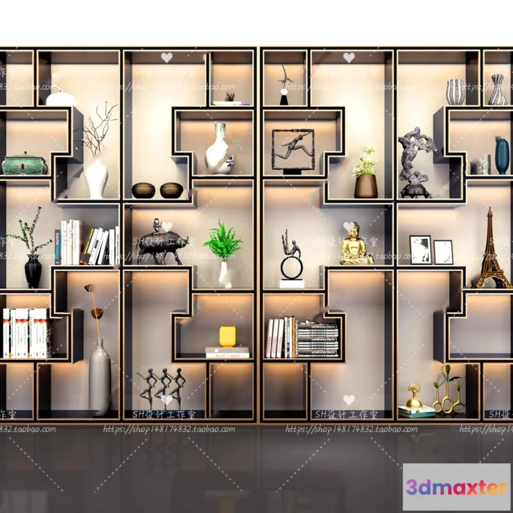 1137958 - Decorative Cabinets - 3D Models - 0010