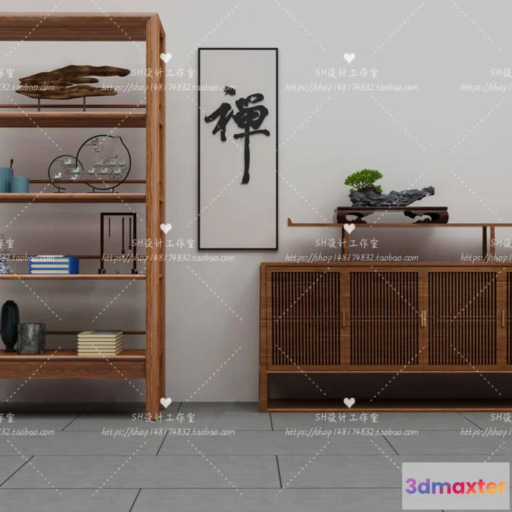 1137962 - Decorative Cabinets - 3D Models - 0012