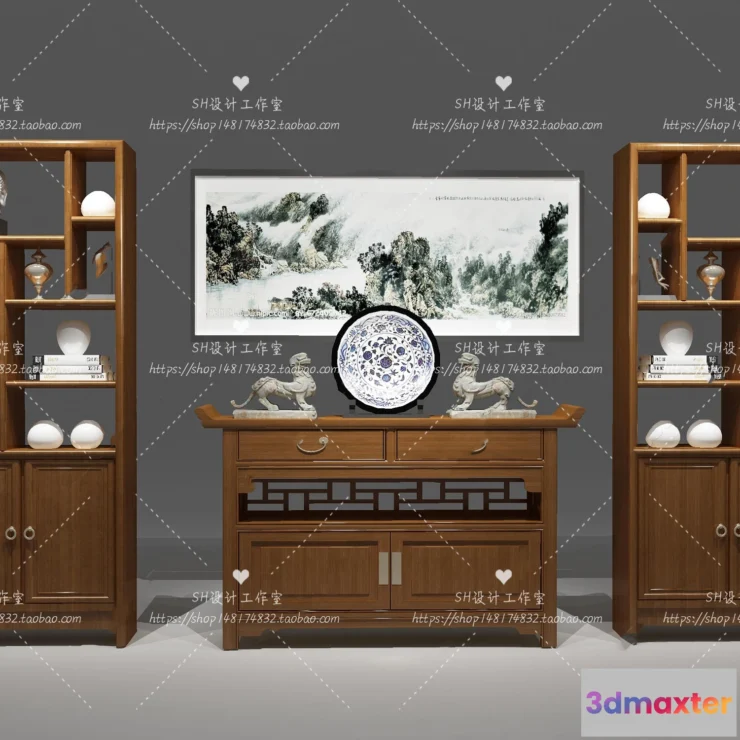 1137964 - Decorative Cabinets - 3D Models - 0013