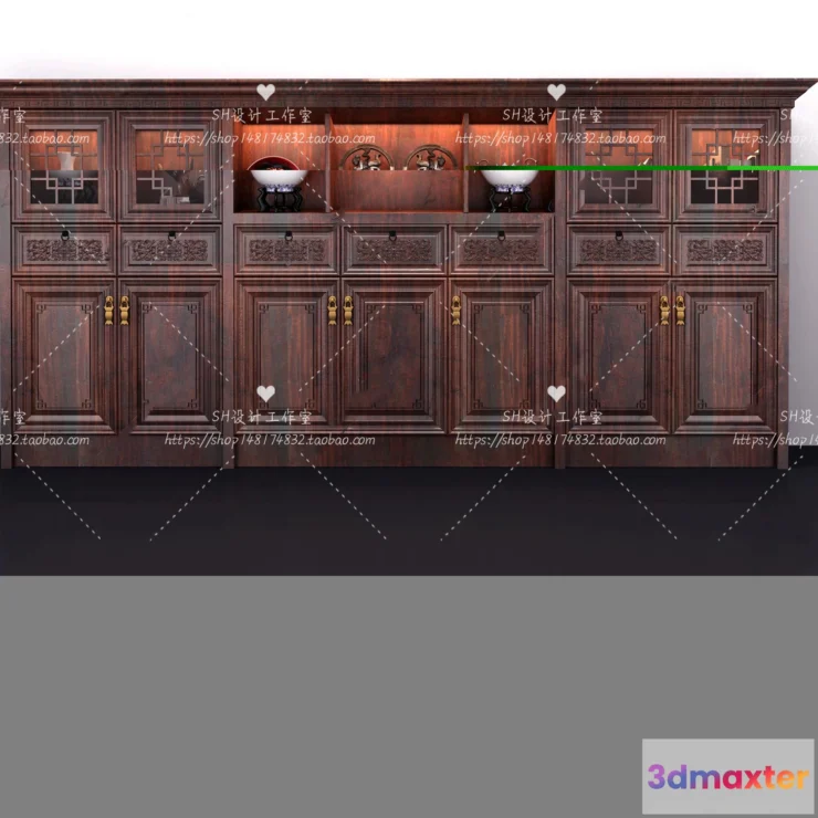 1137972 - Decorative Cabinets - 3D Models - 0017