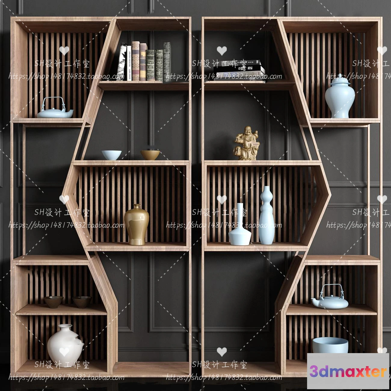 1137980 - Decorative Cabinets - 3D Models - 0021