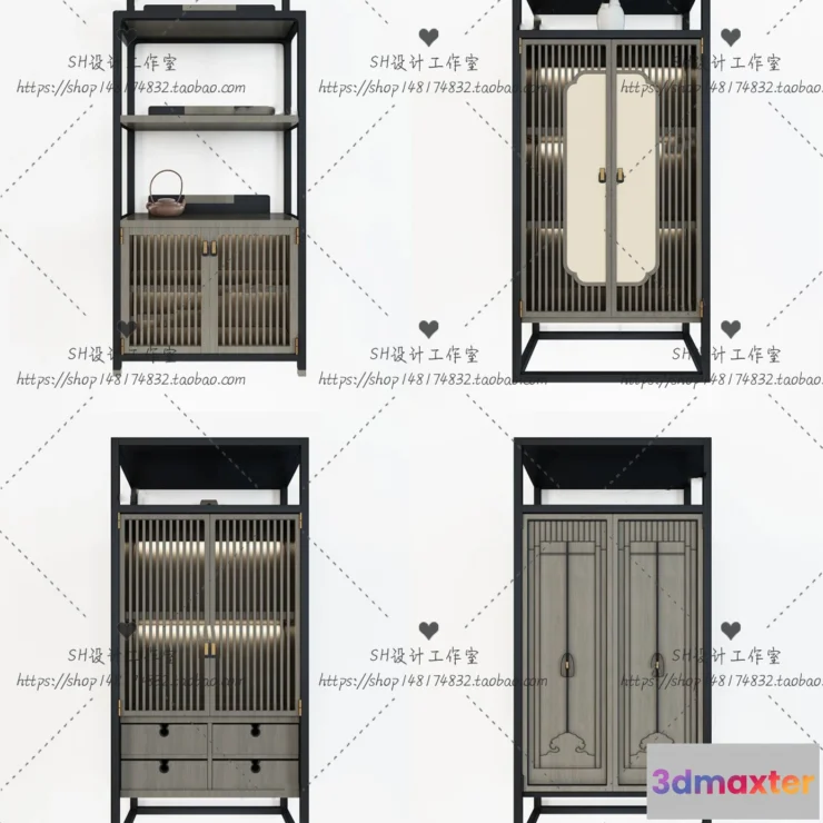 1138006 - Decorative Cabinets - 3D Models - 0034