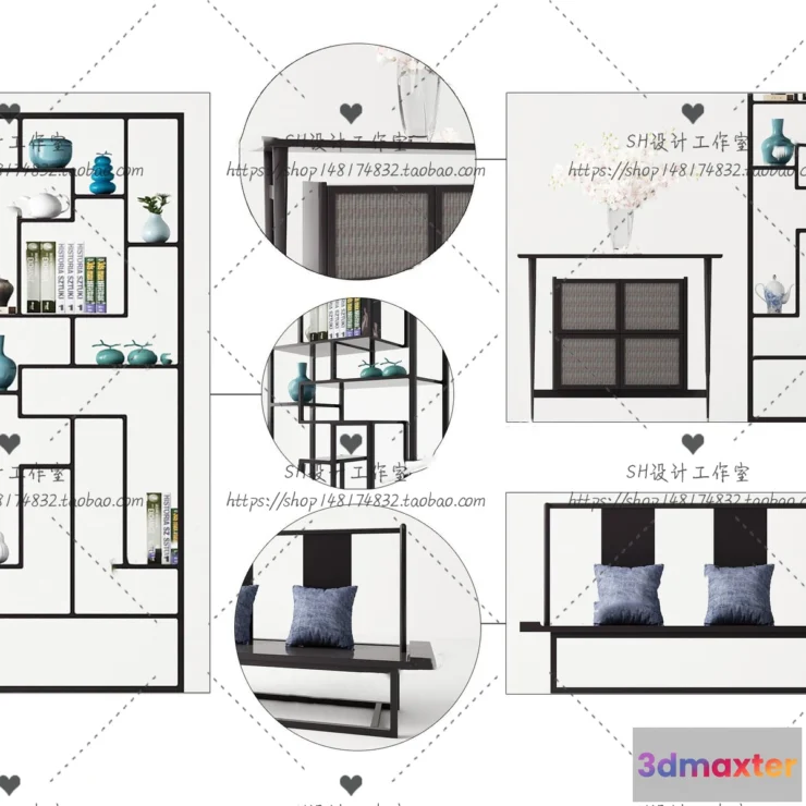 1138008 - Decorative Cabinets - 3D Models - 0035