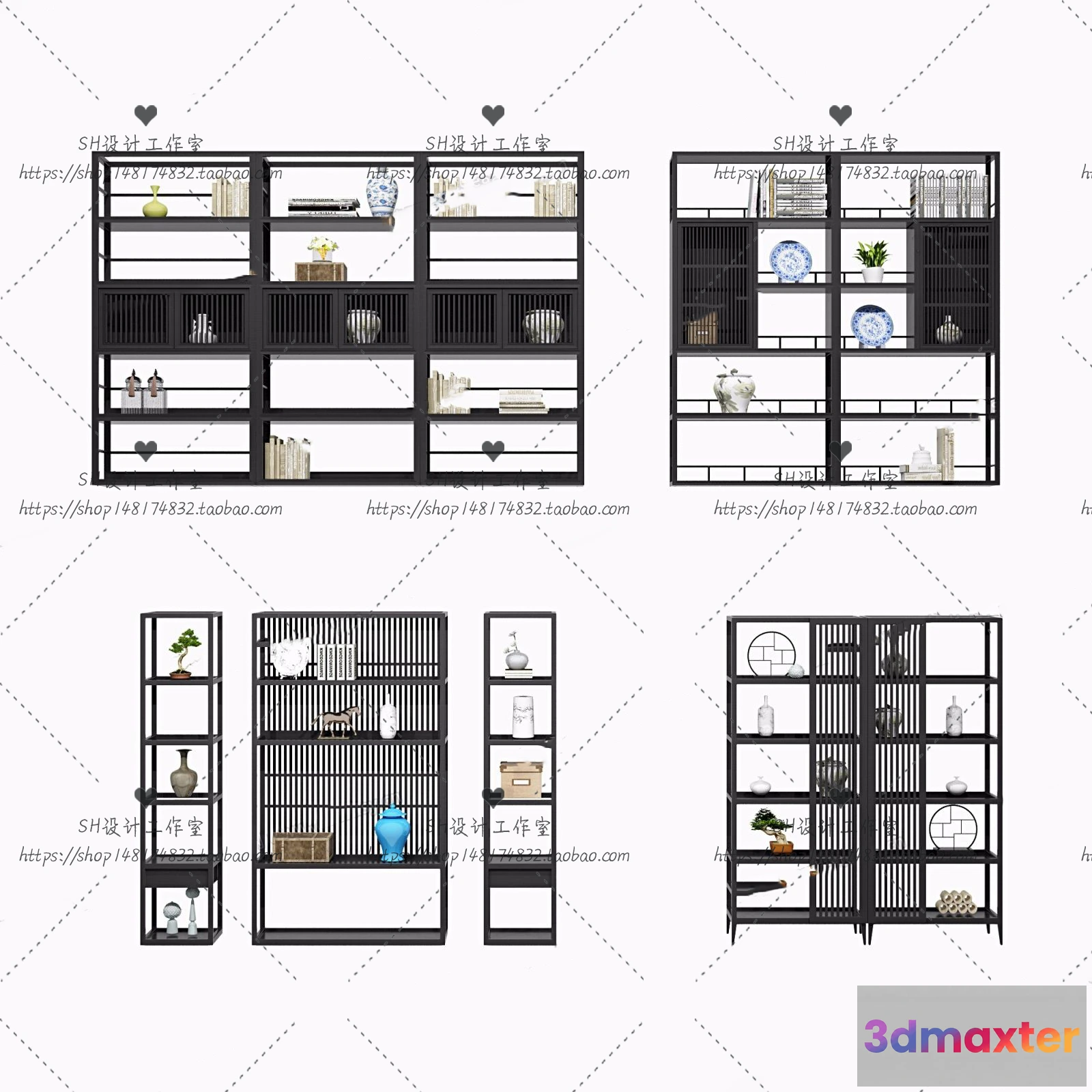 1138020 - Decorative Cabinets - 3D Models - 0041