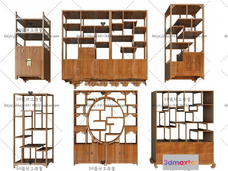 1138028 - Decorative Cabinets - 3D Models - 0045