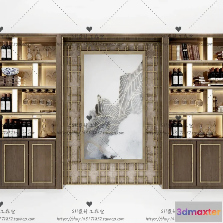 1138046 - Decorative Cabinets - 3D Models - 0054