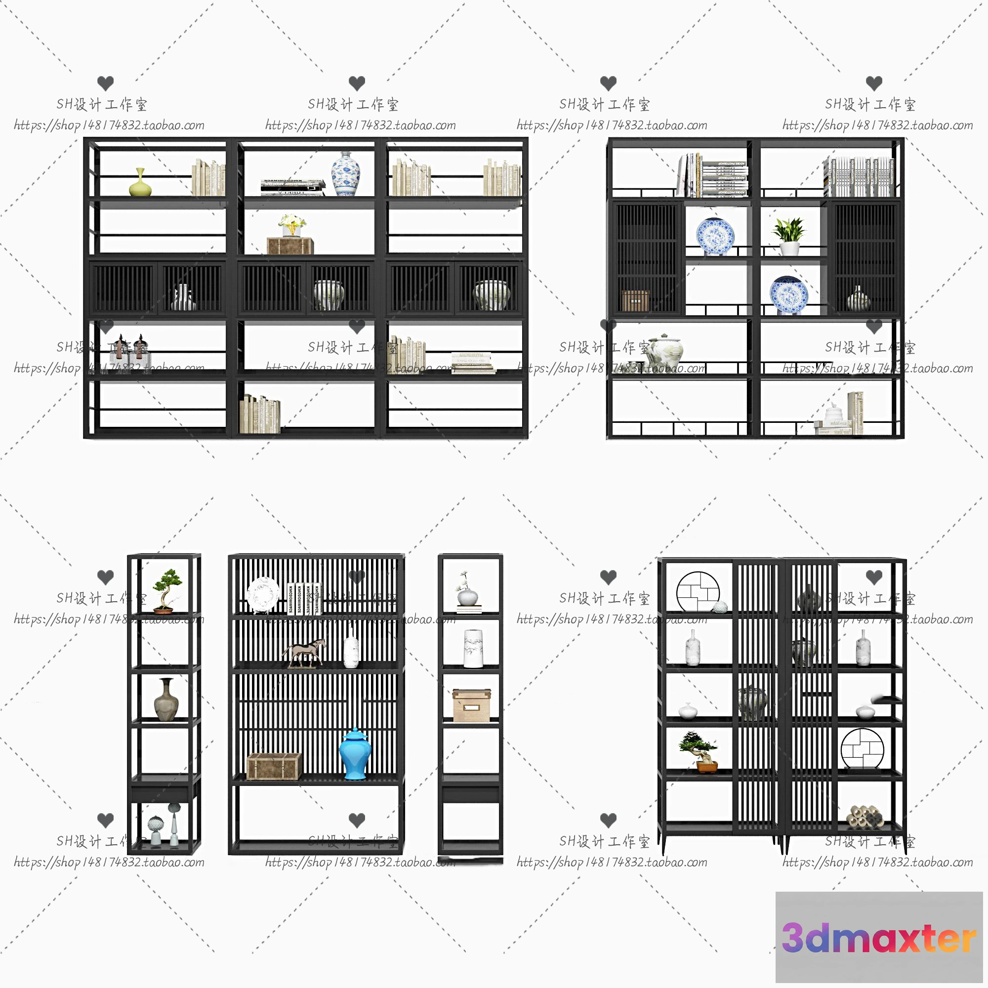 1138090 - Decorative Cabinets - 3D Models - 0076