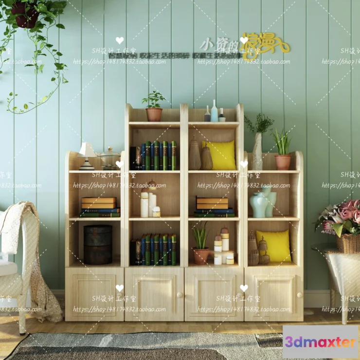 1138106 - Decorative Cabinets - 3D Models - 0084