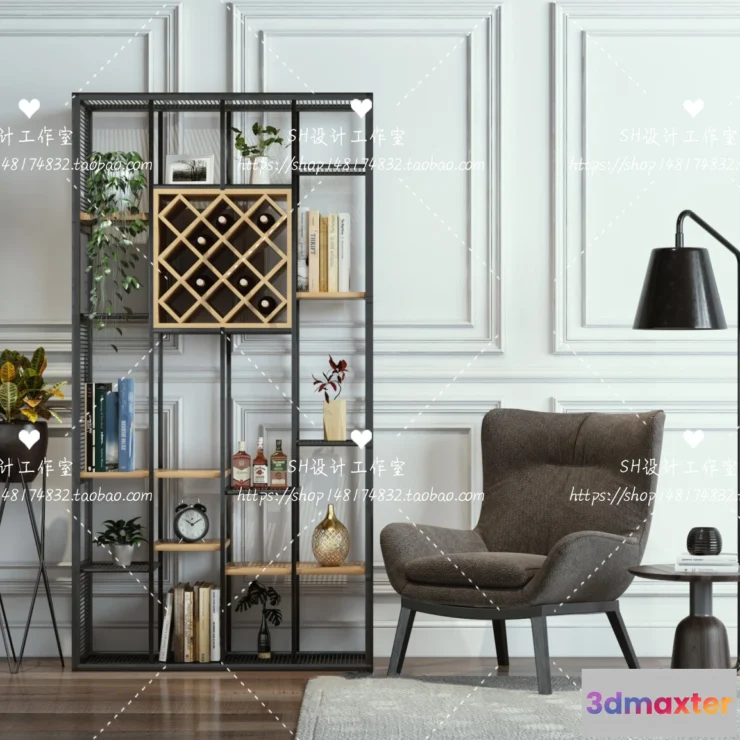 1138112 - Decorative Cabinets - 3D Models - 0087