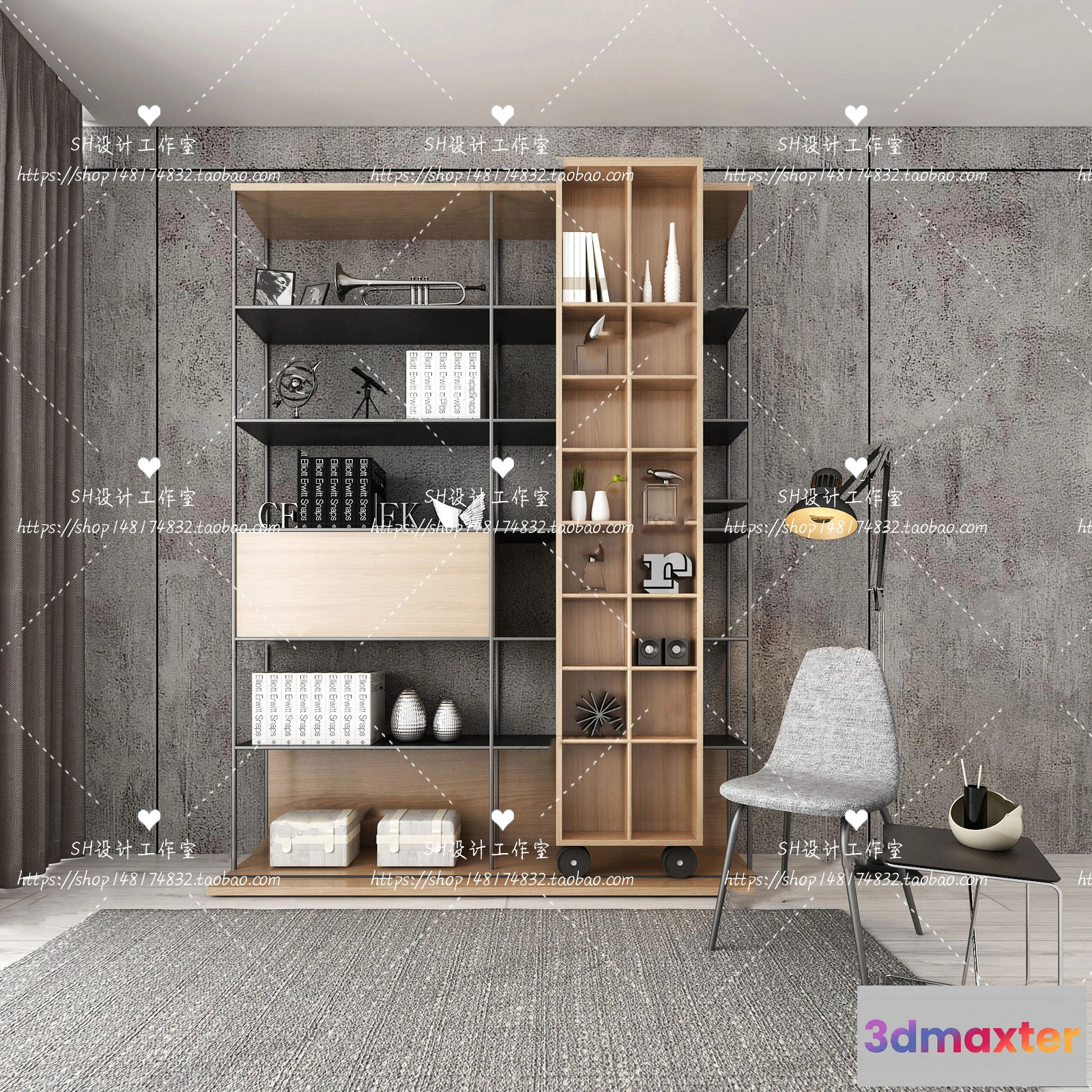 1138136 - Decorative Cabinets - 3D Models - 0099