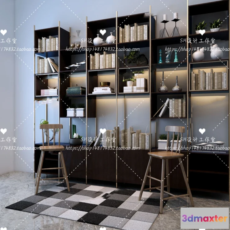 1138138 - Decorative Cabinets - 3D Models - 0100