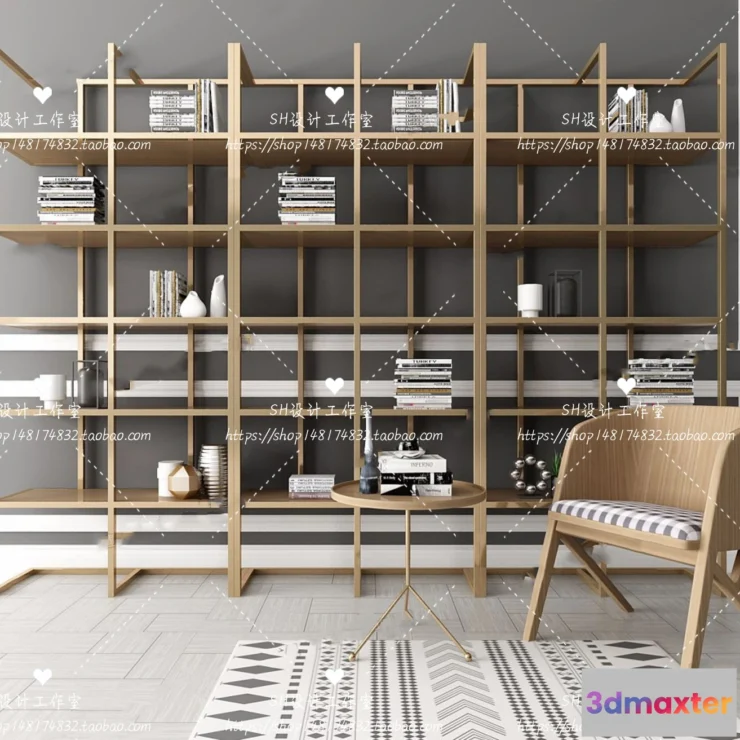 1138140 - Decorative Cabinets - 3D Models - 0101