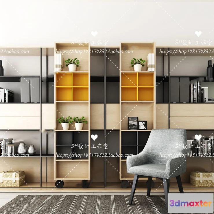 1138170 - Decorative Cabinets - 3D Models - 0116