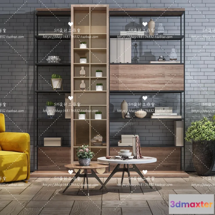 1138180 - Decorative Cabinets - 3D Models - 0121