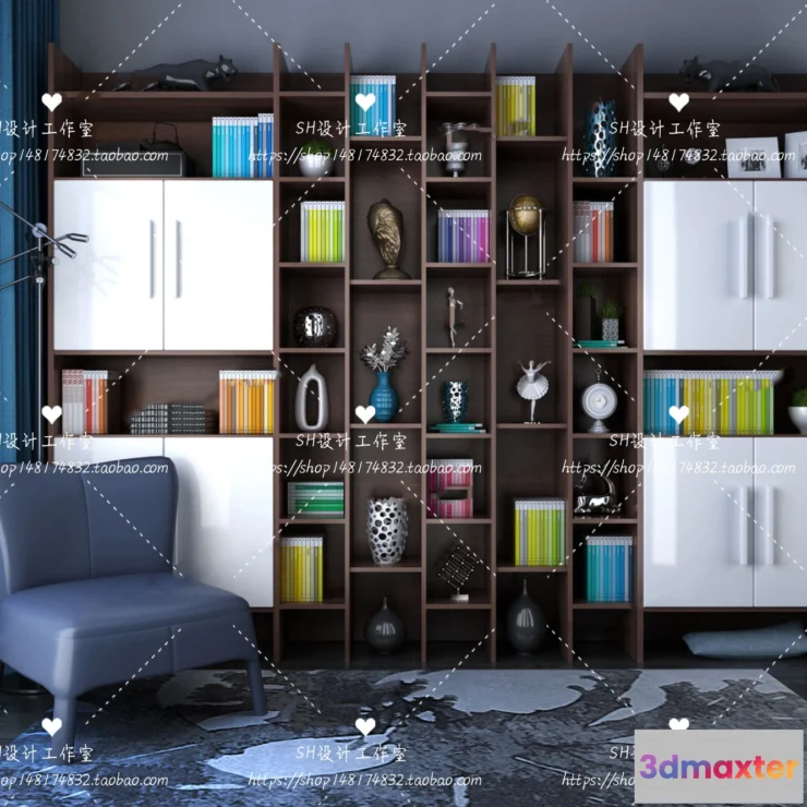 1138182 - Decorative Cabinets - 3D Models - 0122