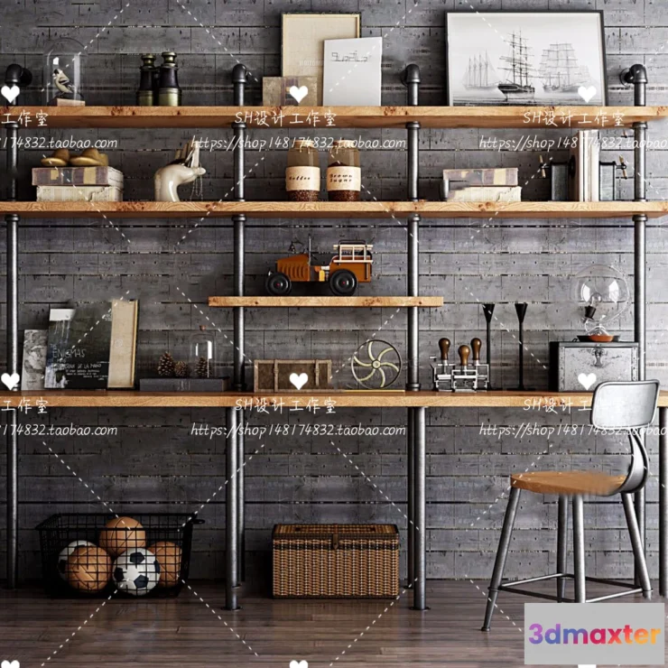 1138190 - Decorative Cabinets - 3D Models - 0126