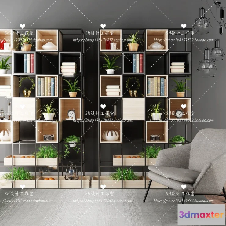 1138196 - Decorative Cabinets - 3D Models - 0129