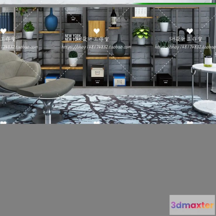 1138204 - Decorative Cabinets - 3D Models - 0133