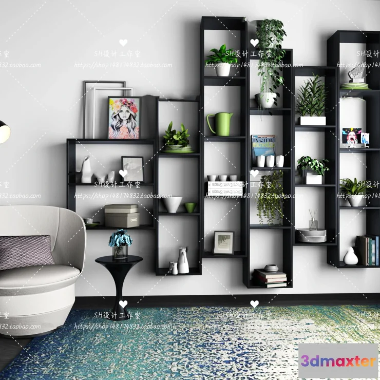 1138216 - Decorative Cabinets - 3D Models - 0139