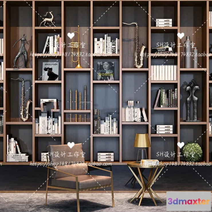 1138220 - Decorative Cabinets - 3D Models - 0141