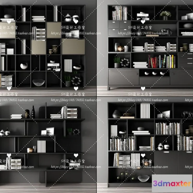 1138224 - Decorative Cabinets - 3D Models - 0143