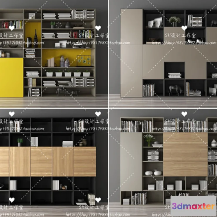 1138226 - Decorative Cabinets - 3D Models - 0144