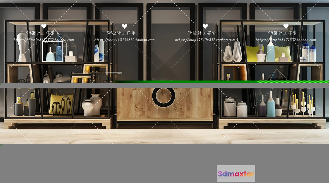 1138252 - Decorative Cabinets - 3D Models - 0157