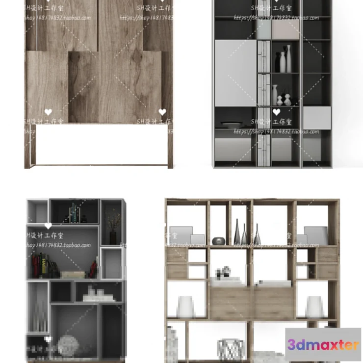 1138256 - Decorative Cabinets - 3D Models - 0159