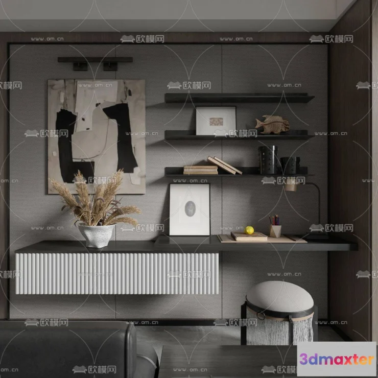 1161884 - WABI SABI STYLE 3D MODELS - CABINETS - 0001