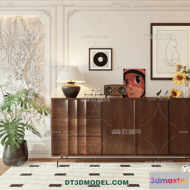 1161918 - WABI SABI STYLE 3D MODELS - CABINETS - 0018