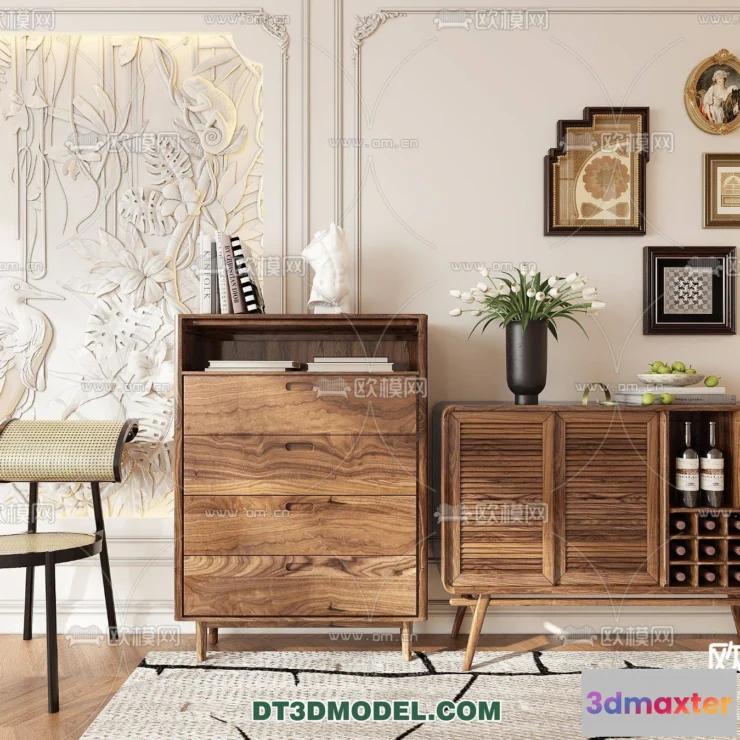 1161952 - WABI SABI STYLE 3D MODELS - CABINETS - 0035