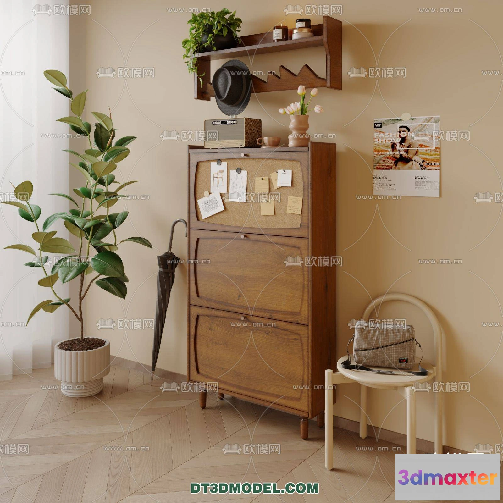 1161984 - WABI SABI STYLE 3D MODELS - CABINETS - 0051