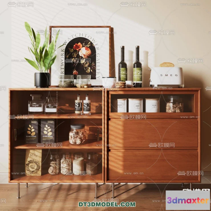 1162020 - WABI SABI STYLE 3D MODELS - CABINETS - 0069