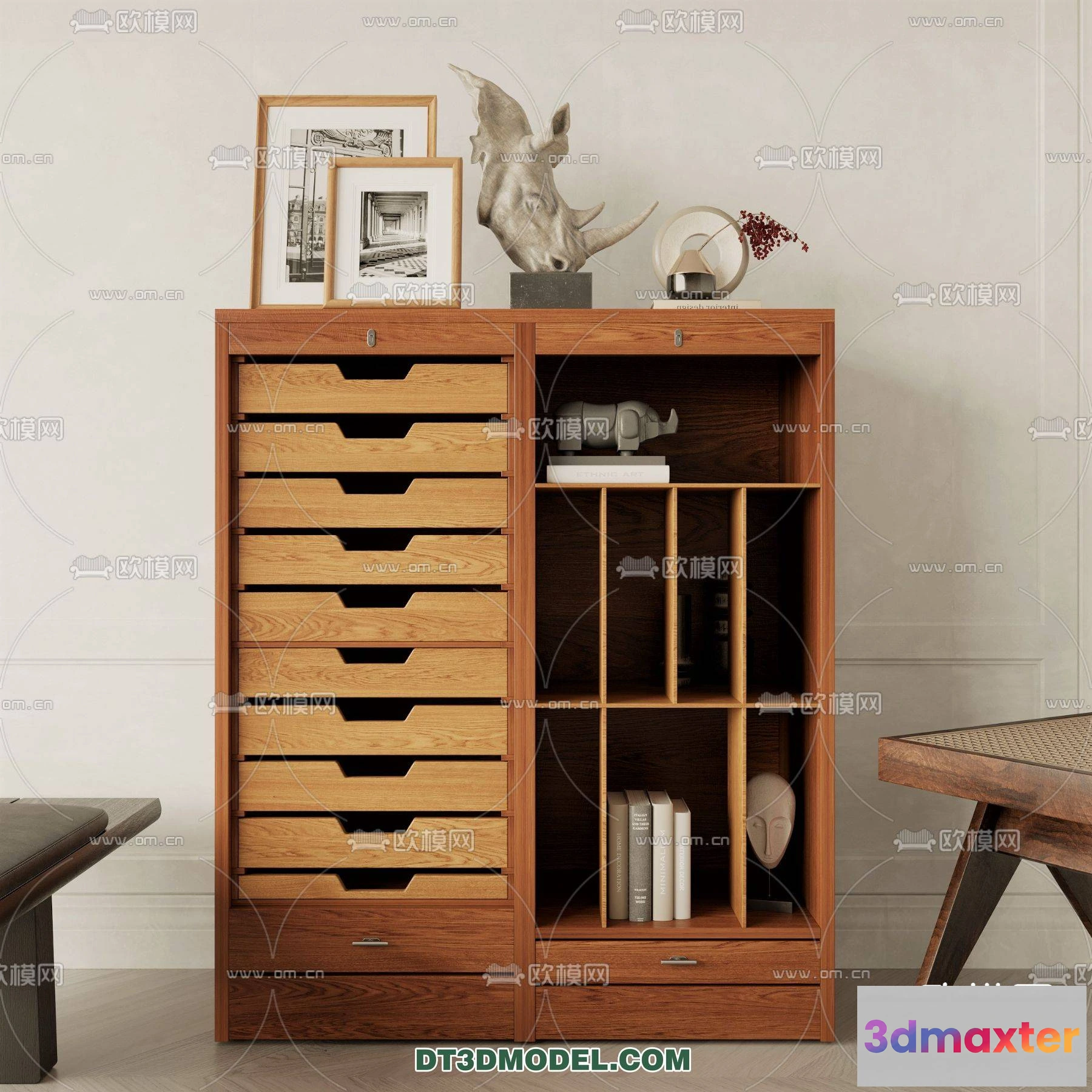 1162056 - WABI SABI STYLE 3D MODELS - CABINETS - 0087