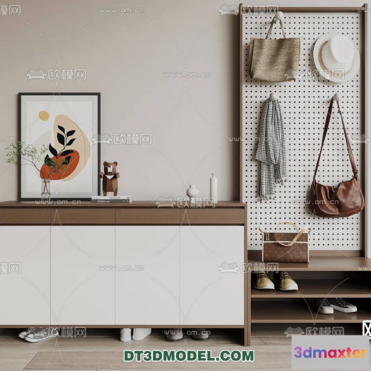 1162092 - WABI SABI STYLE 3D MODELS - CABINETS - 0105