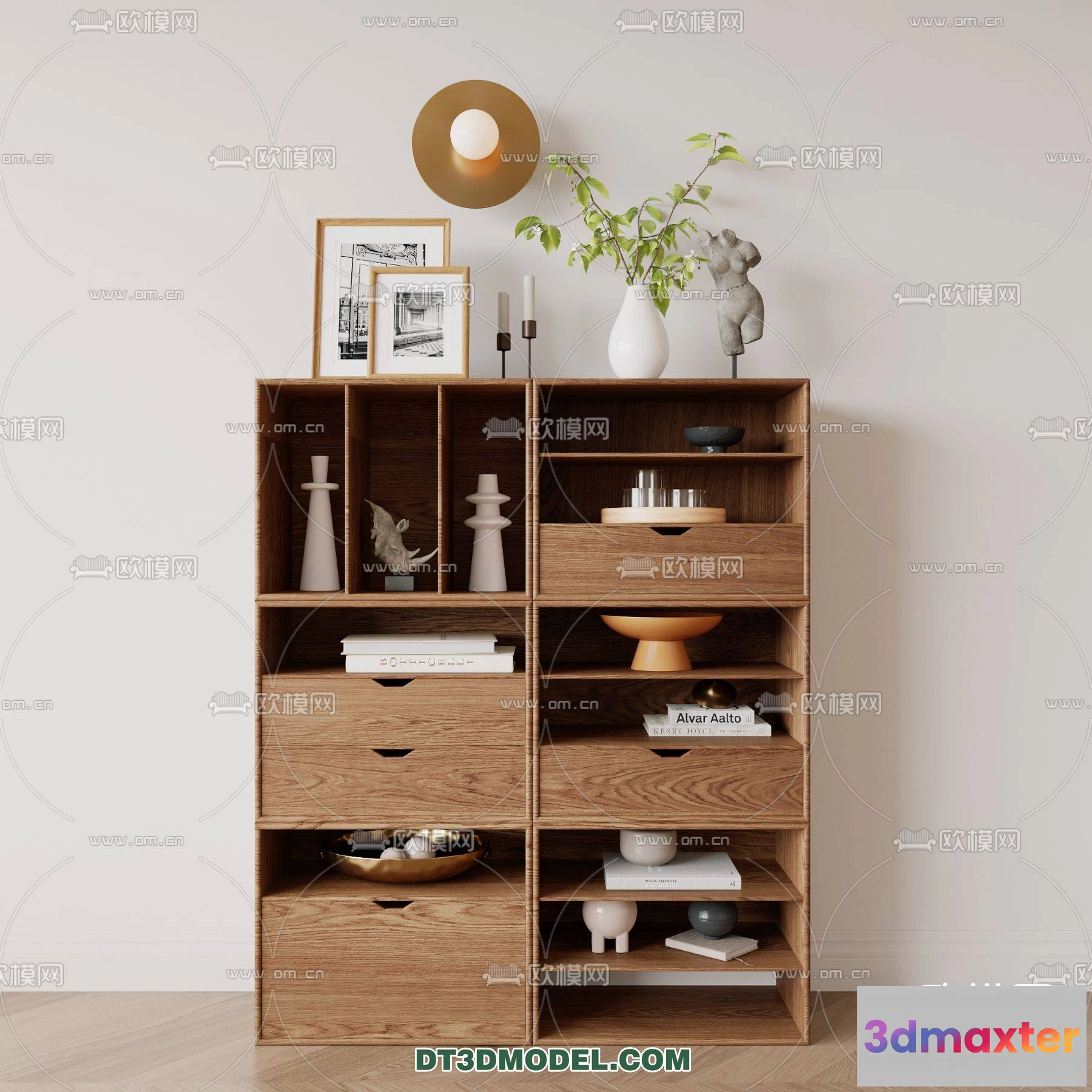 1162096 - WABI SABI STYLE 3D MODELS - CABINETS - 0107