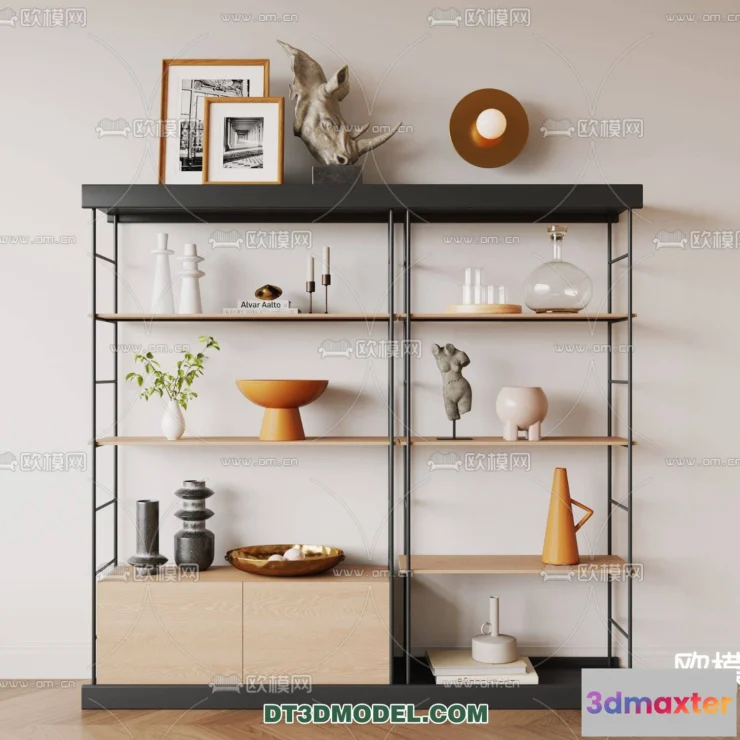 1162098 - WABI SABI STYLE 3D MODELS - CABINETS - 0108