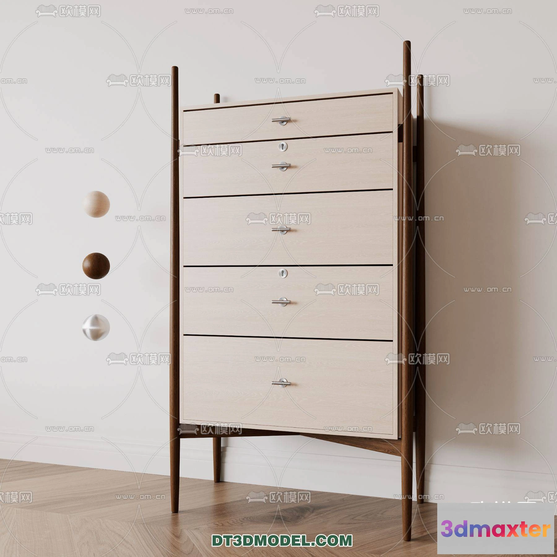 1162100 - WABI SABI STYLE 3D MODELS - CABINETS - 0109