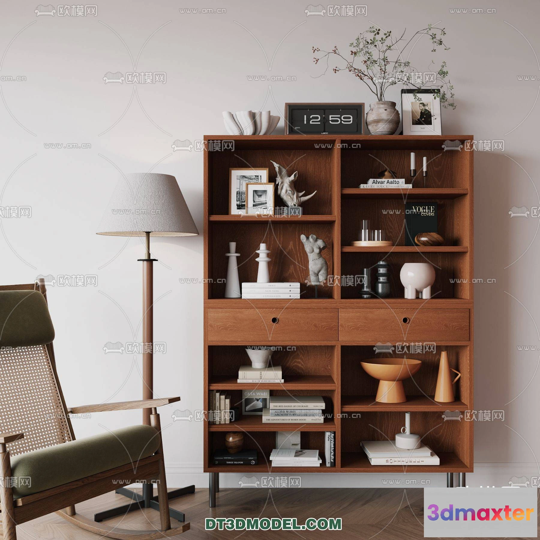 1162146 - WABI SABI STYLE 3D MODELS - CABINETS - 0132