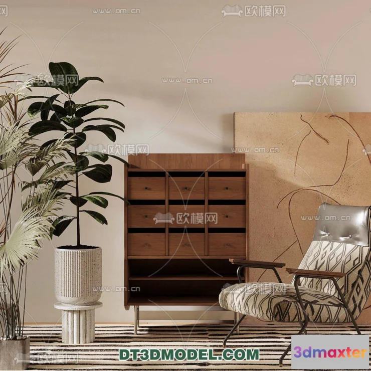 1162164 - WABI SABI STYLE 3D MODELS - CABINETS - 0141