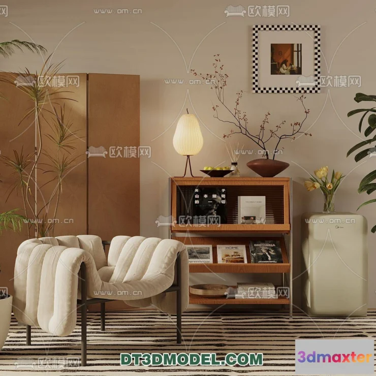 1162170 - WABI SABI STYLE 3D MODELS - CABINETS - 0144