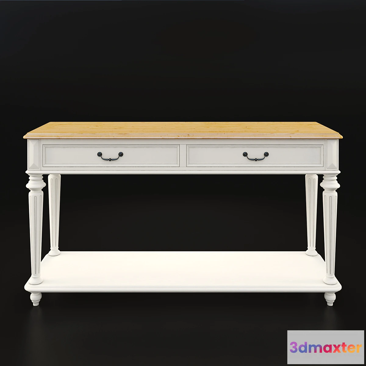 1281166 - FULL HOUSE. Console 1CNBG019_White 3D Max