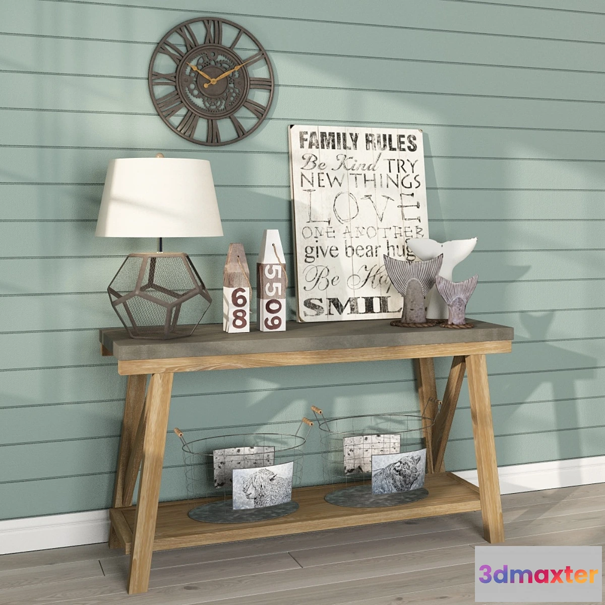 1281348 - Decorative Set - No.23 3D Max