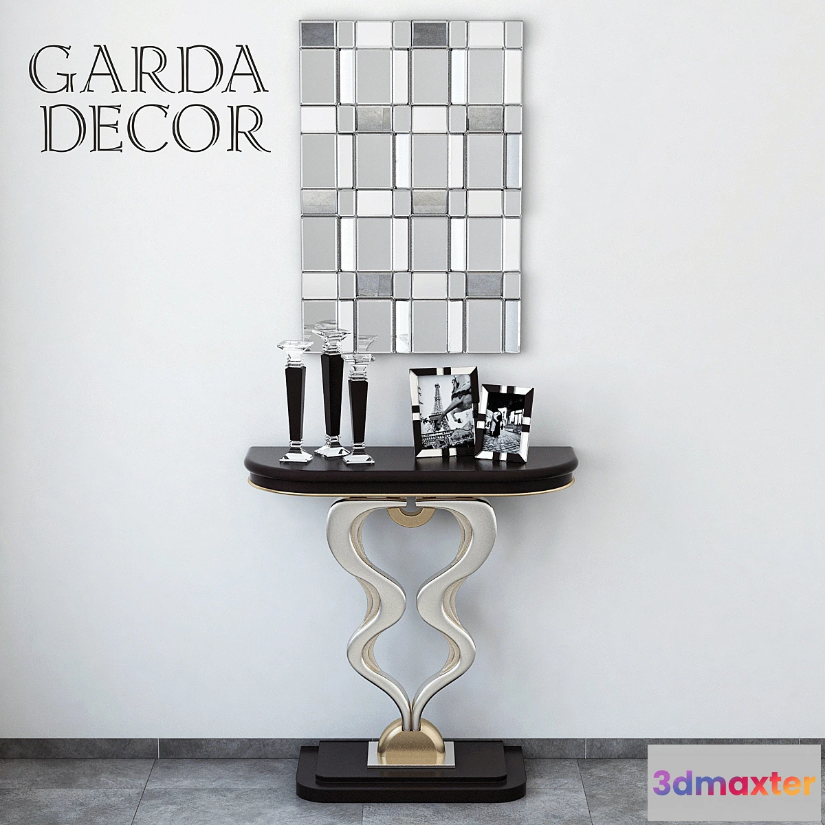 1281406 - Garda Decor Console with decoration 3D Max