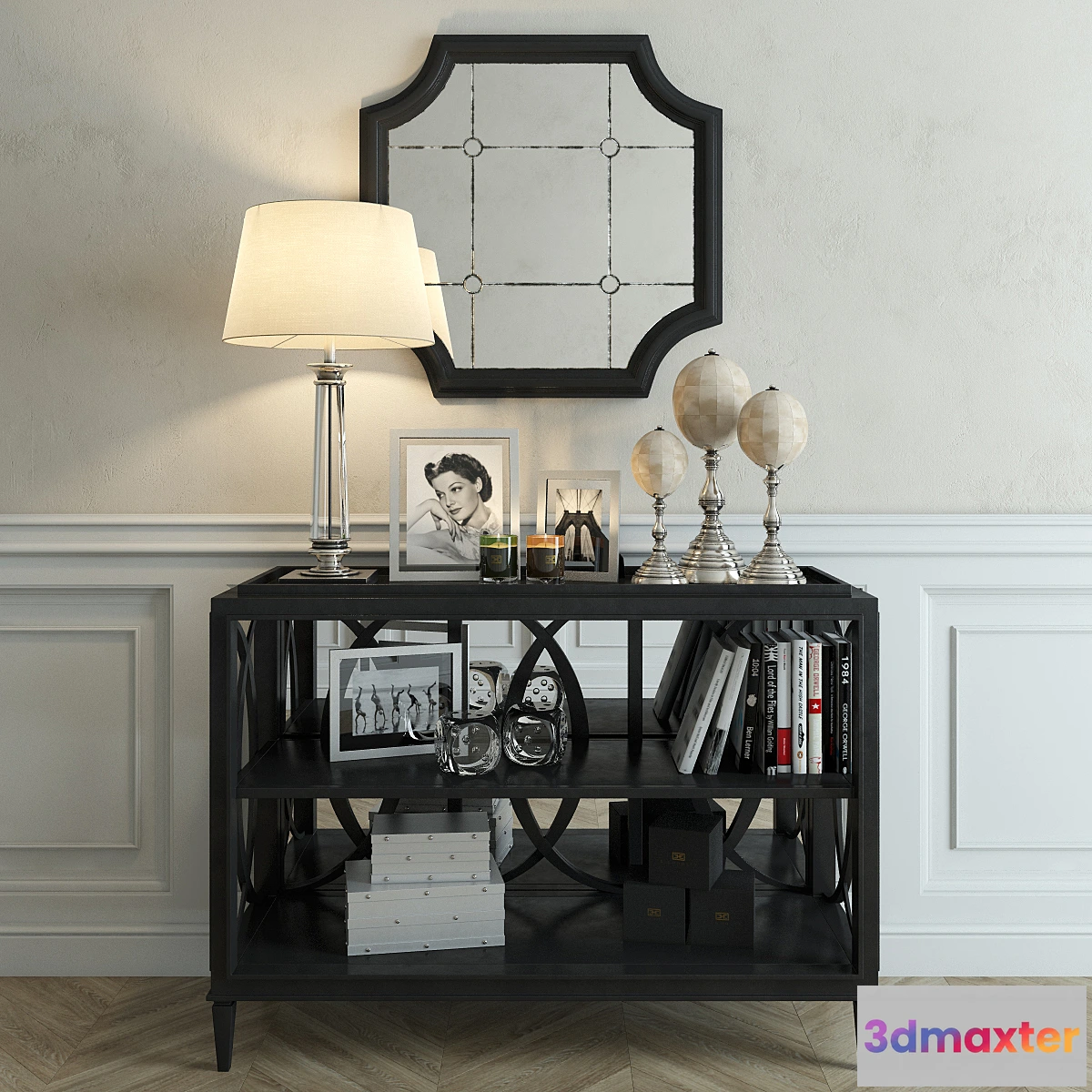 1284598 - Eichholtz - Decorative set 3D Max