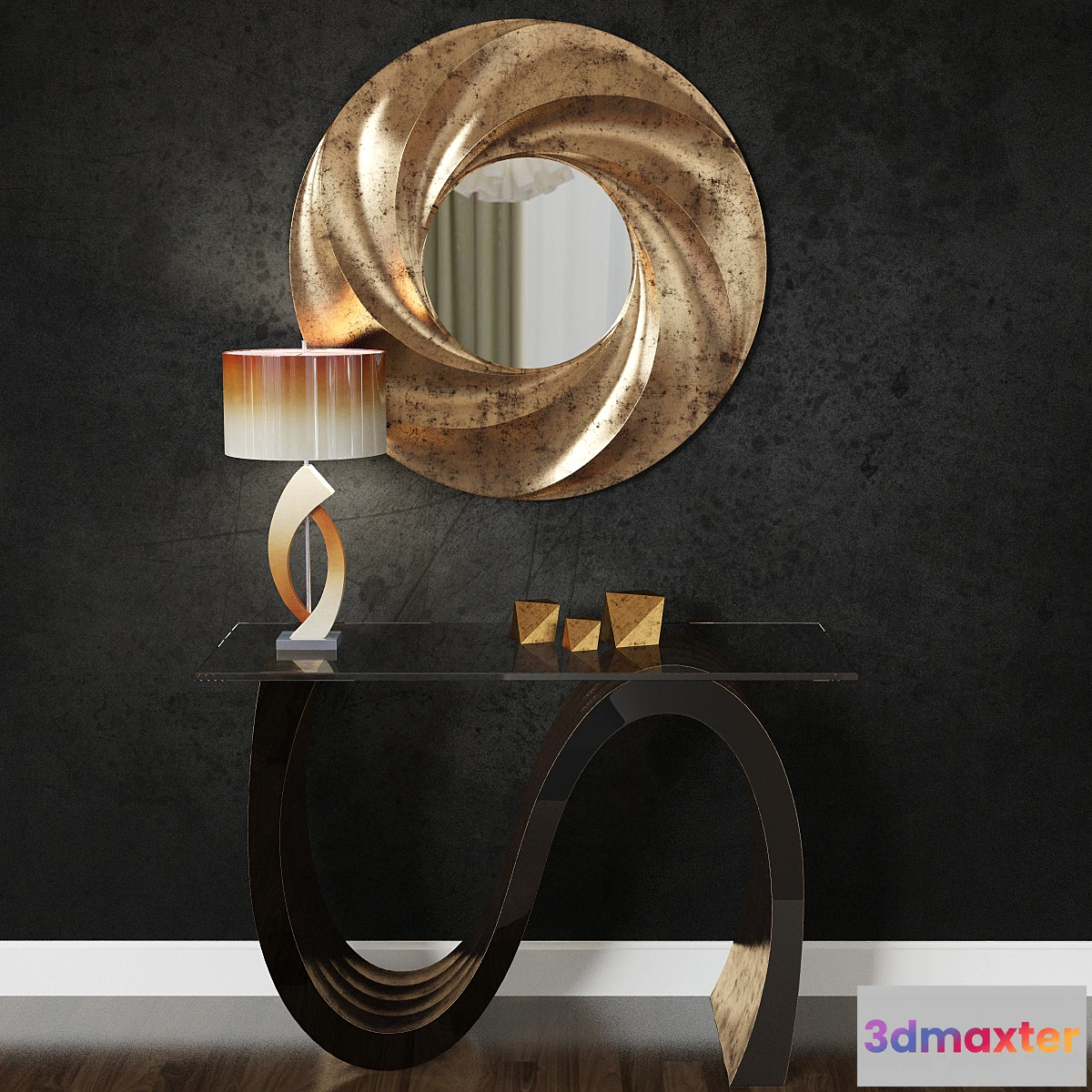 1289998 - houzz decor set 04 3D Max