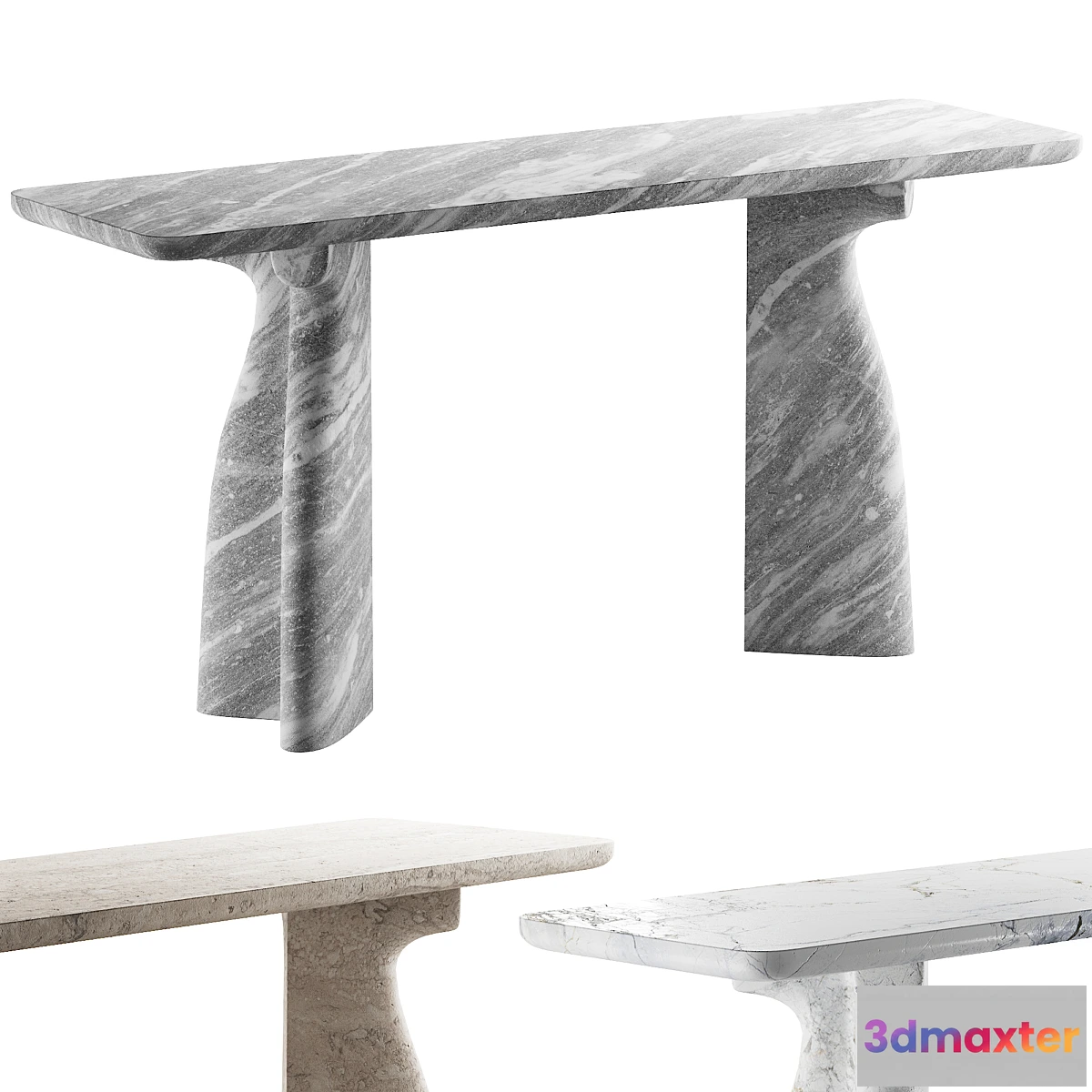 1294559 - 377 Collection Particulière CHESS console table by Mathieu Delacroix 3D Max