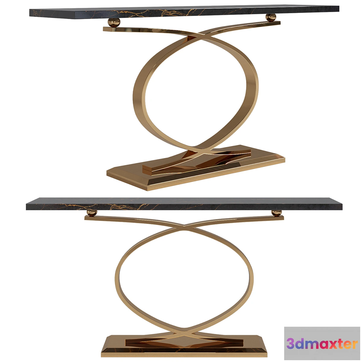 1299524 - Designer console LaLume-AR00112 3D Max