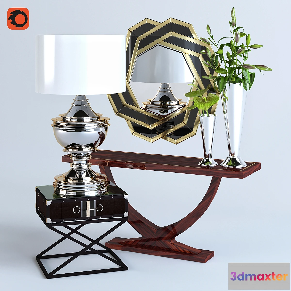 1302429 - EICHHOLTZ Set 3D Max