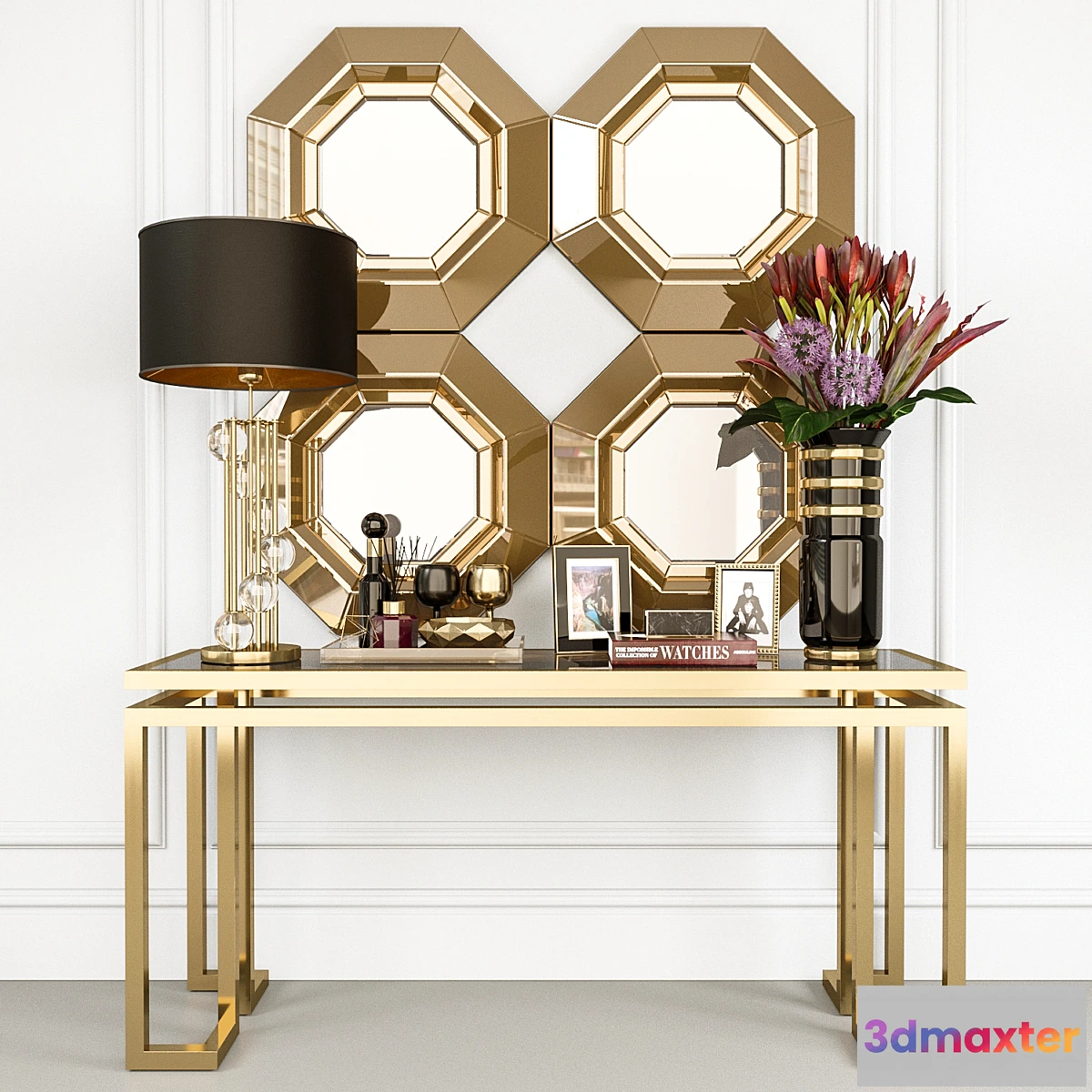 1330219 - Console Palmer by Eichholtz 3D Max